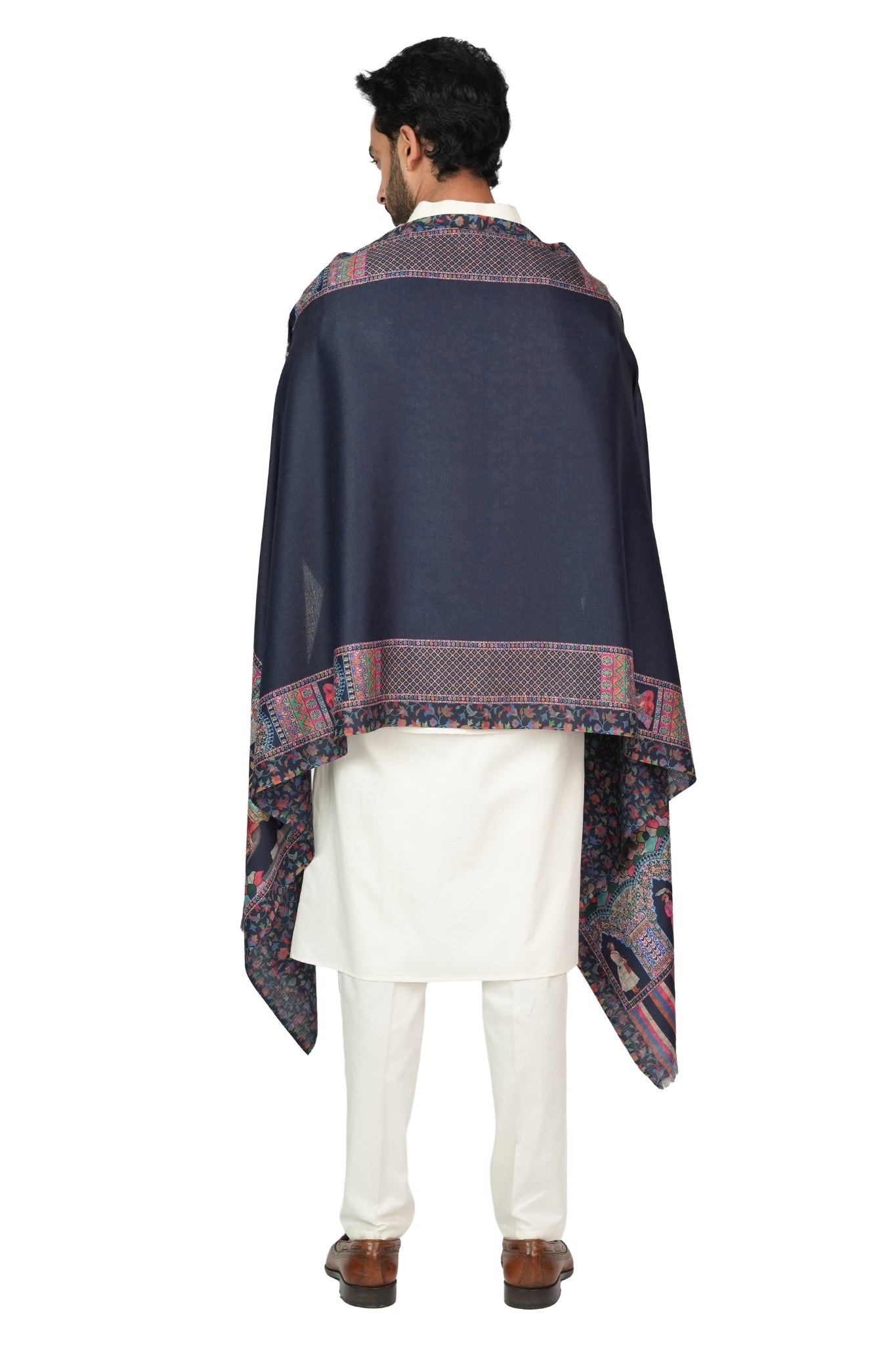 Taroob Reverisble Printed Mughal Stole