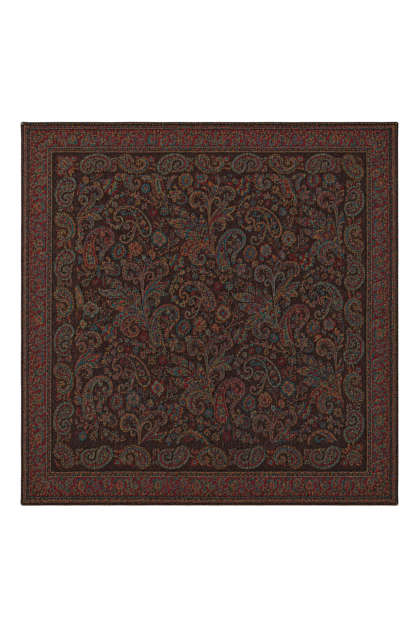 Taroob Gift Set of Silk Jamawar Stole & Pocket Square