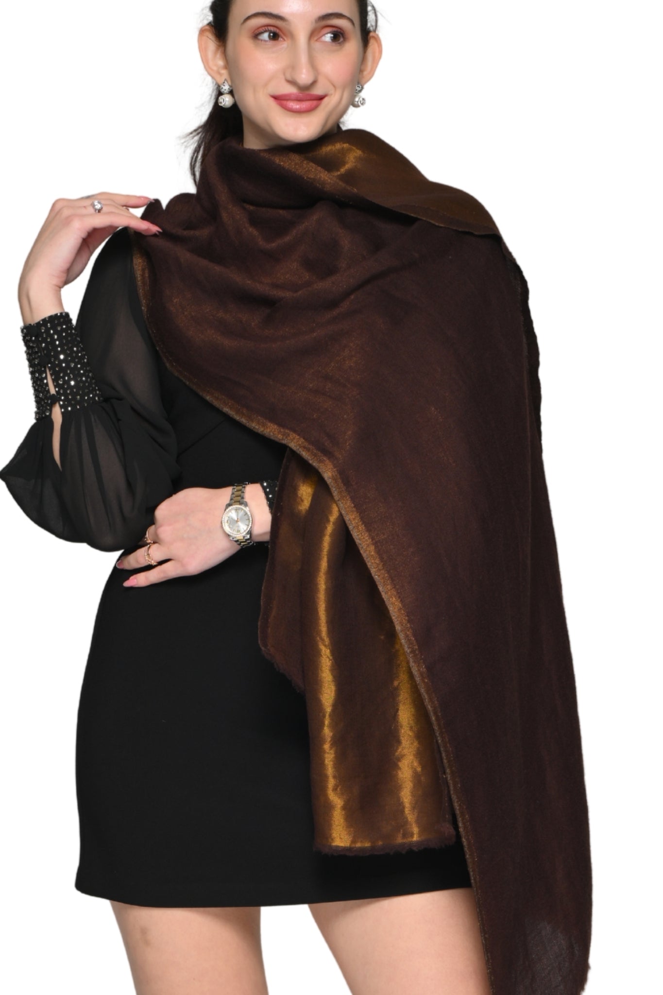 Taroob Solid Glitz Scarf