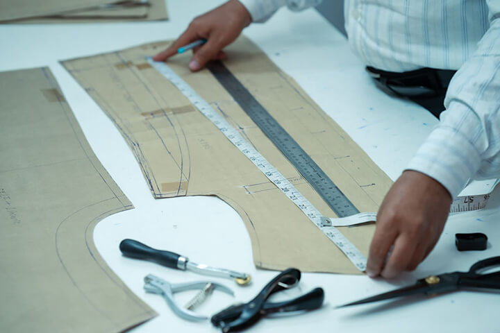 Full grain pattern making at Taroob