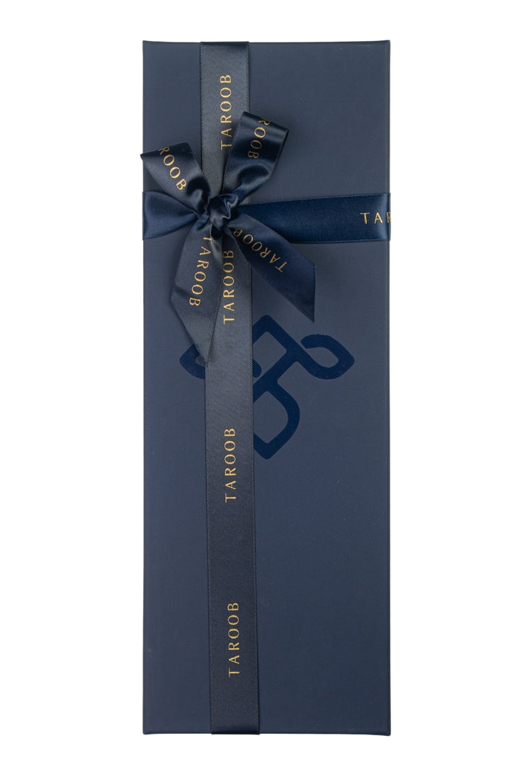 Taroob Gift Set of Unisex Denim Silk Jamawar Stole for Him or Her