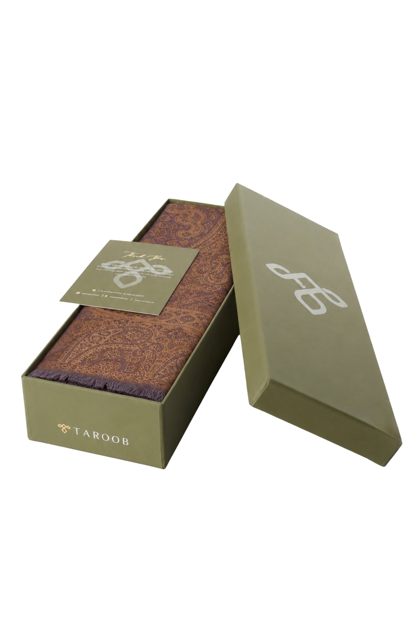 Taroob Gift Set of Superfine Unisex Jamawar Stole for Him or Her