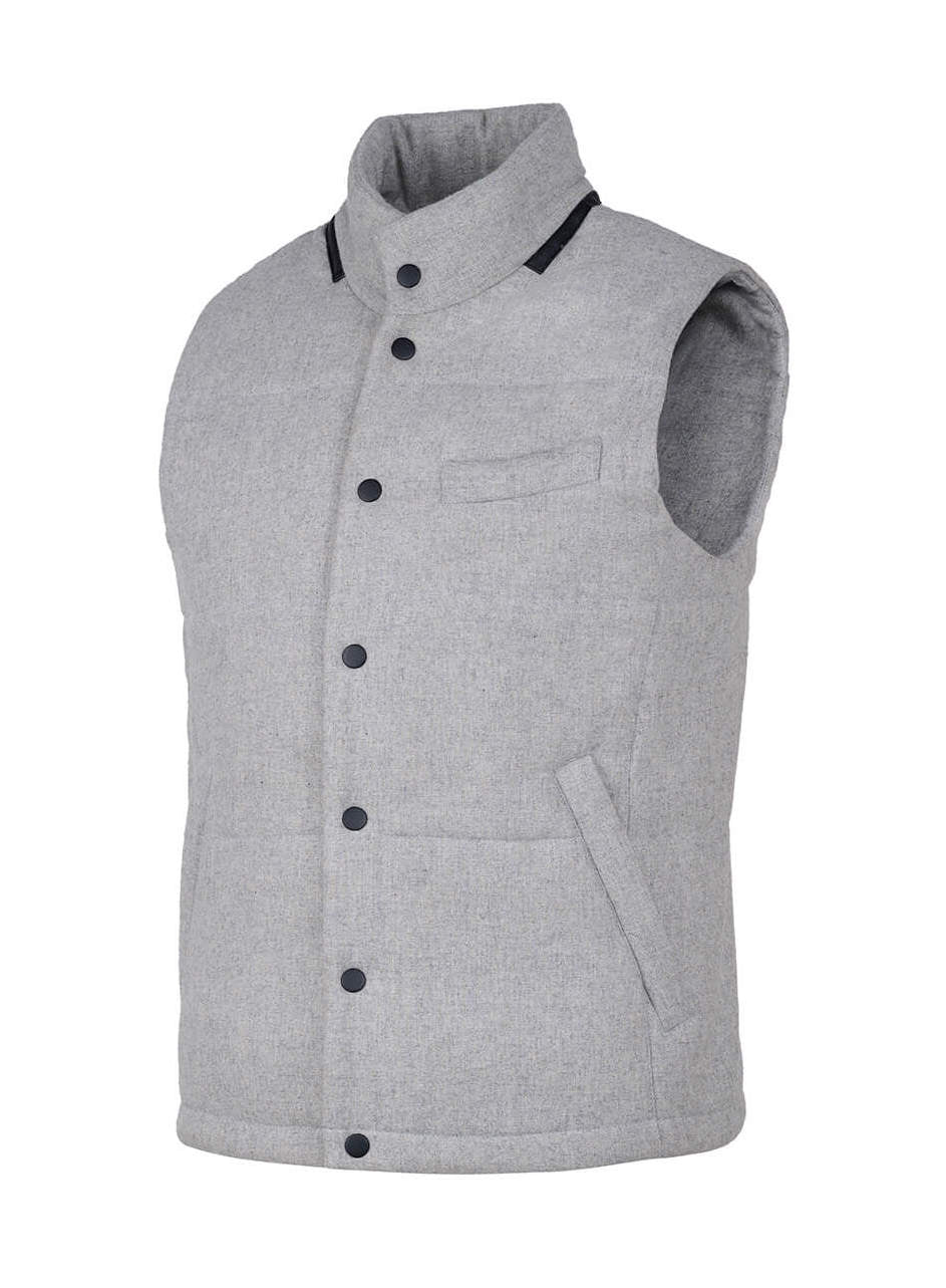 Taroob Wool Puffer Vest