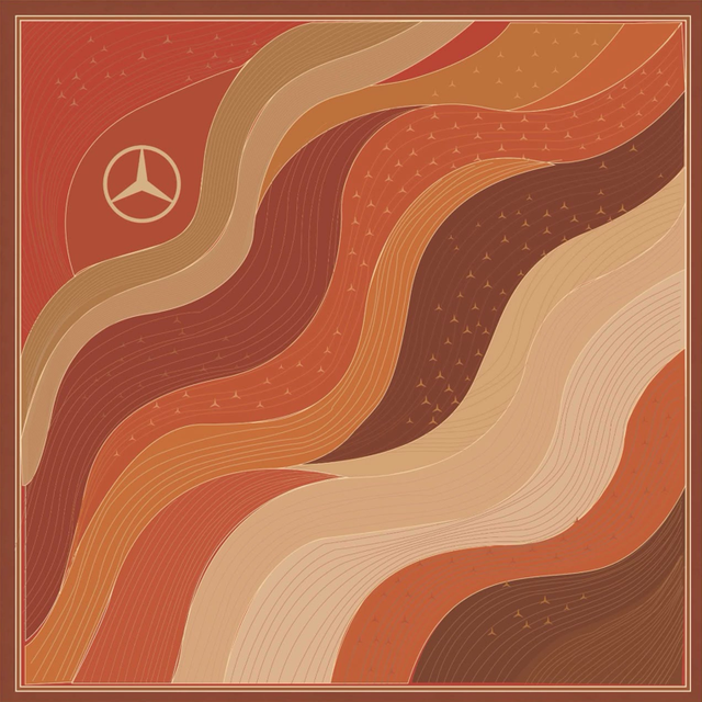 Custom corporate gift made for Mercedes-Benz
